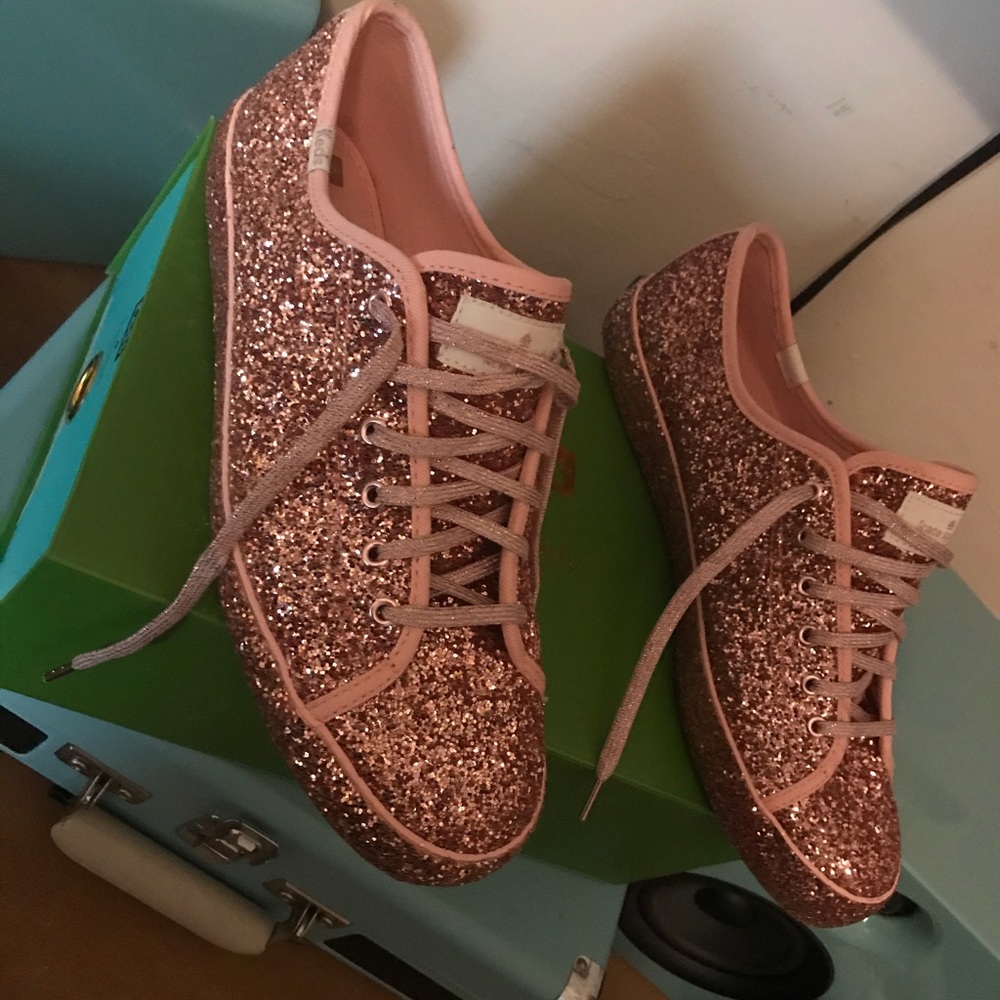 Keds x Kate Spade Kickstart All Over Glitter Sneak
